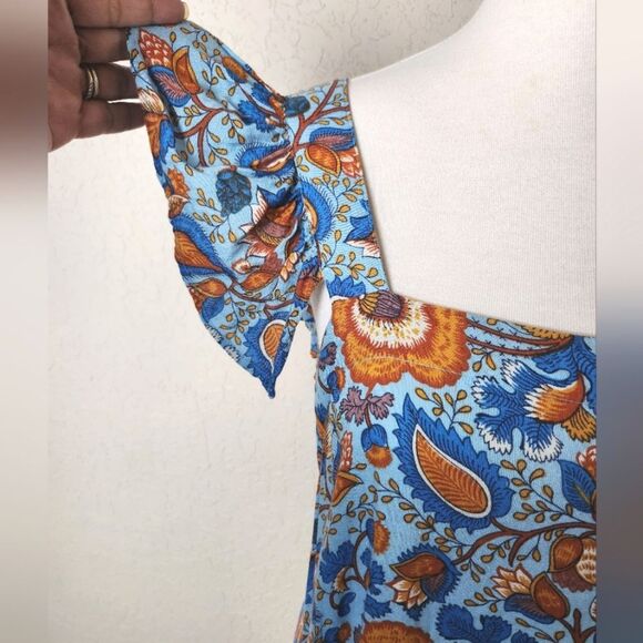 House Of Harlow 1960 Nicole Richie Floral Print Maxi Dress Size M - Picture 3 of 6